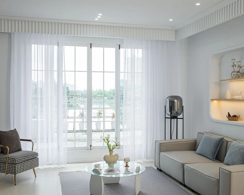 Écran de fenêtre solide Doli FabricPlain